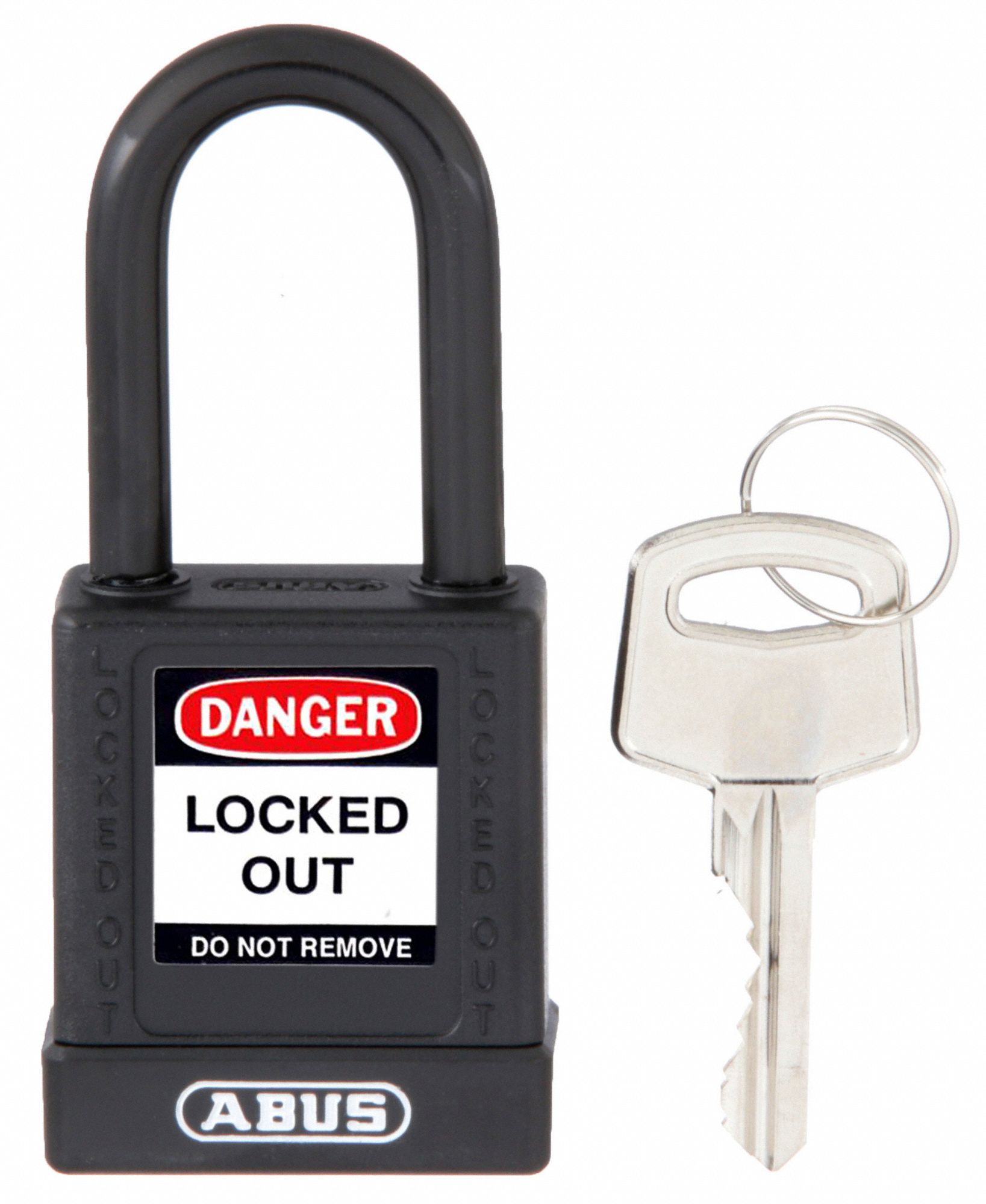 Keyed Padlock, 3/4" W x 1-1/2" H Shackle