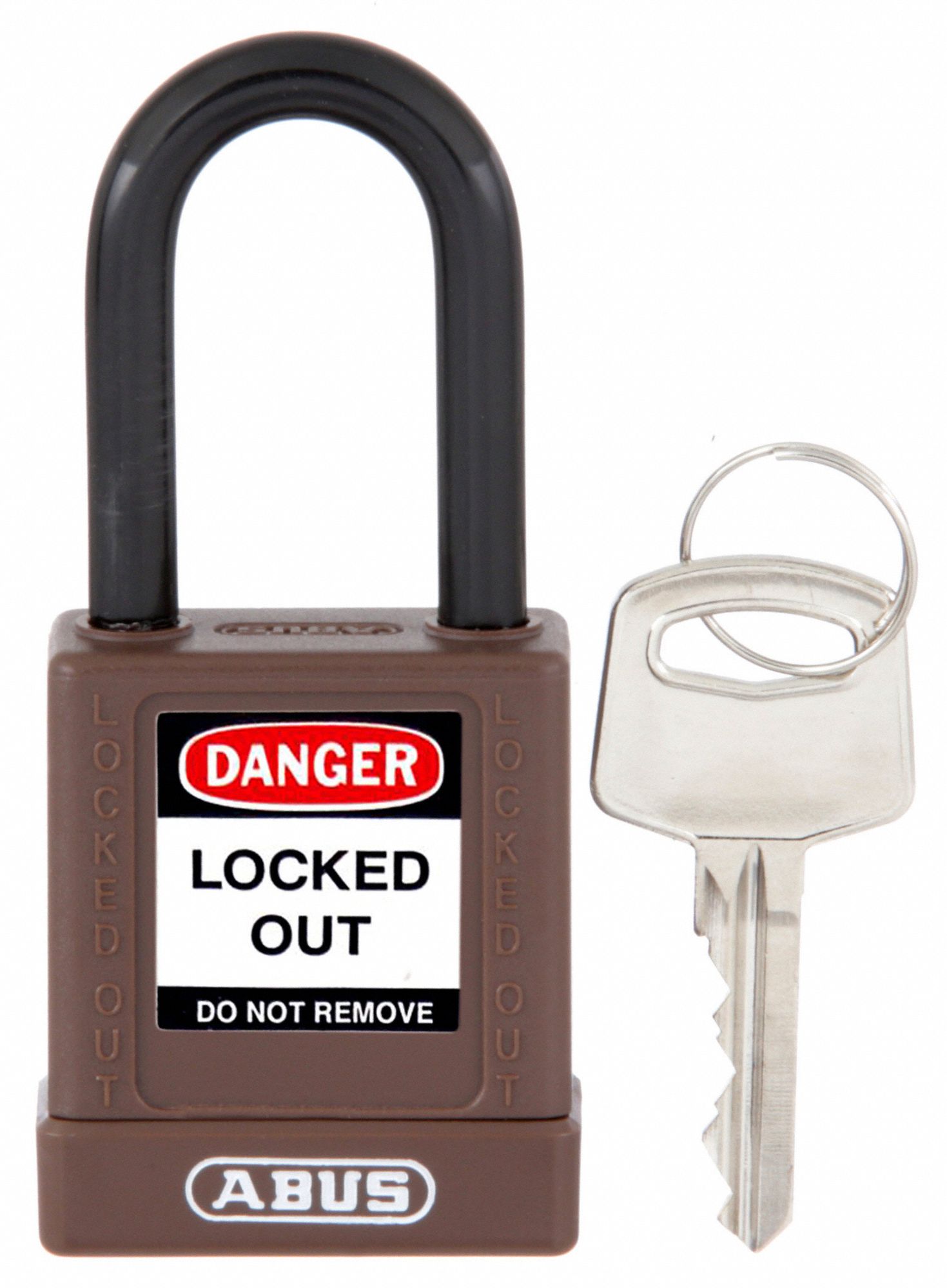 Keyed Padlock, 3/4" W x 1-1/2" H Shackle
