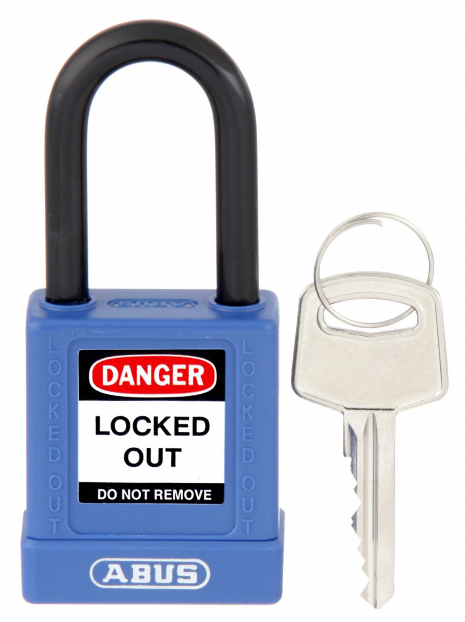 Keyed Padlock, 3/4" W x 1-1/2" H Shackle