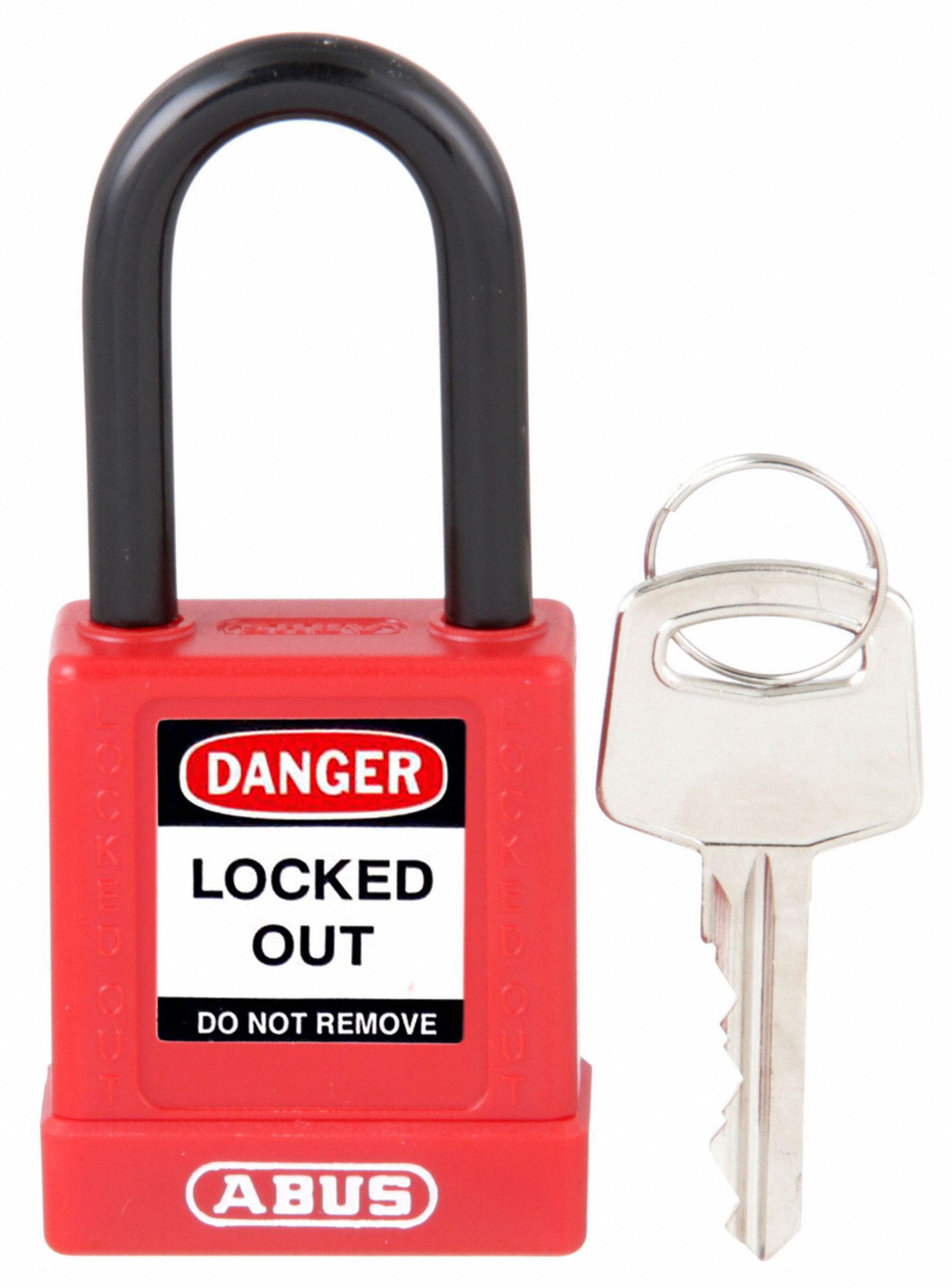 Keyed Padlock, 3/4" W x 1-1/2" H Shackle