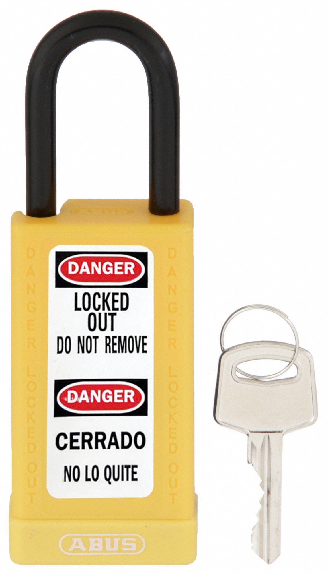 Keyed Padlock, 3/4" W x 1-1/2" H Shackle