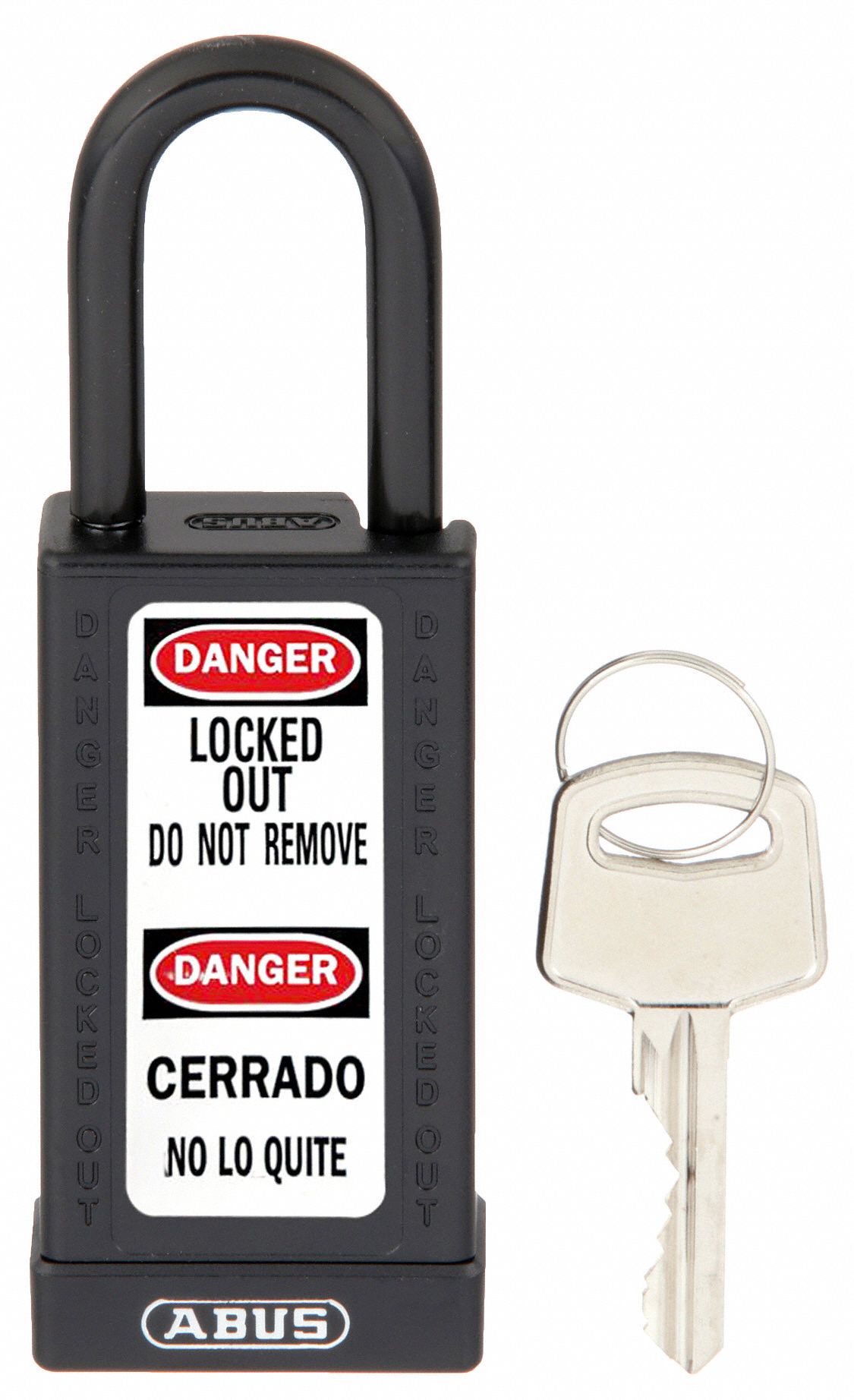 Keyed Padlock, 3/4" W x 1-1/2" H Shackle