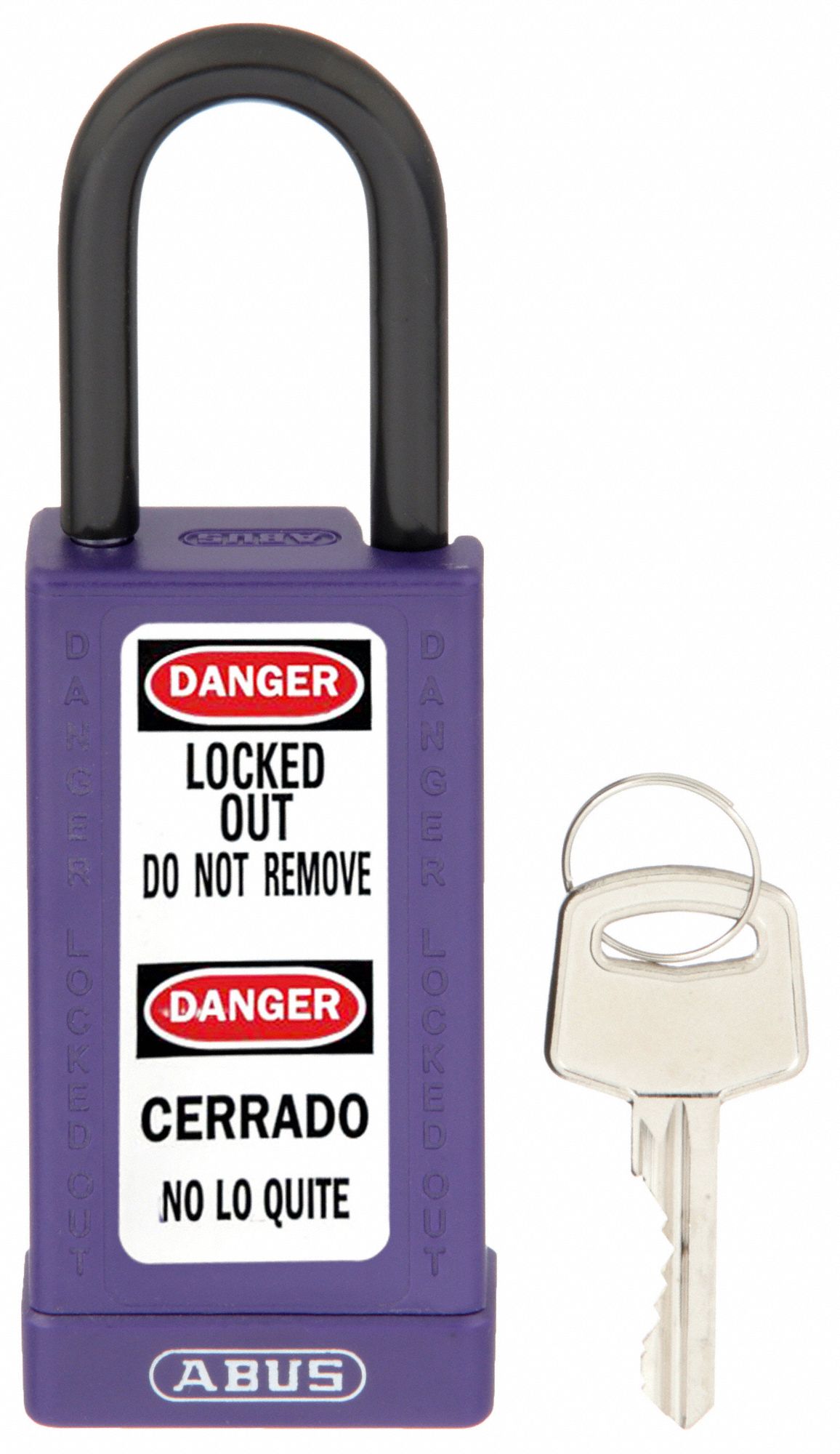 Keyed Padlock, 3/4" W x 1-1/2" H Shackle