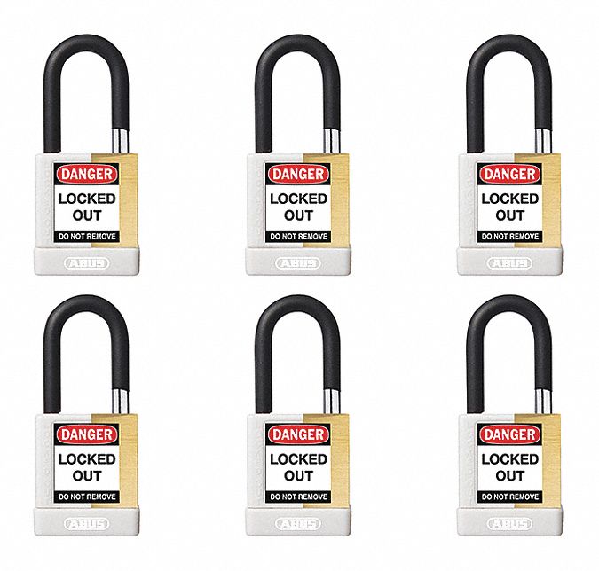 ABUS, Keyed Different, Brass, Keyed Padlock 459U4420155 Grainger