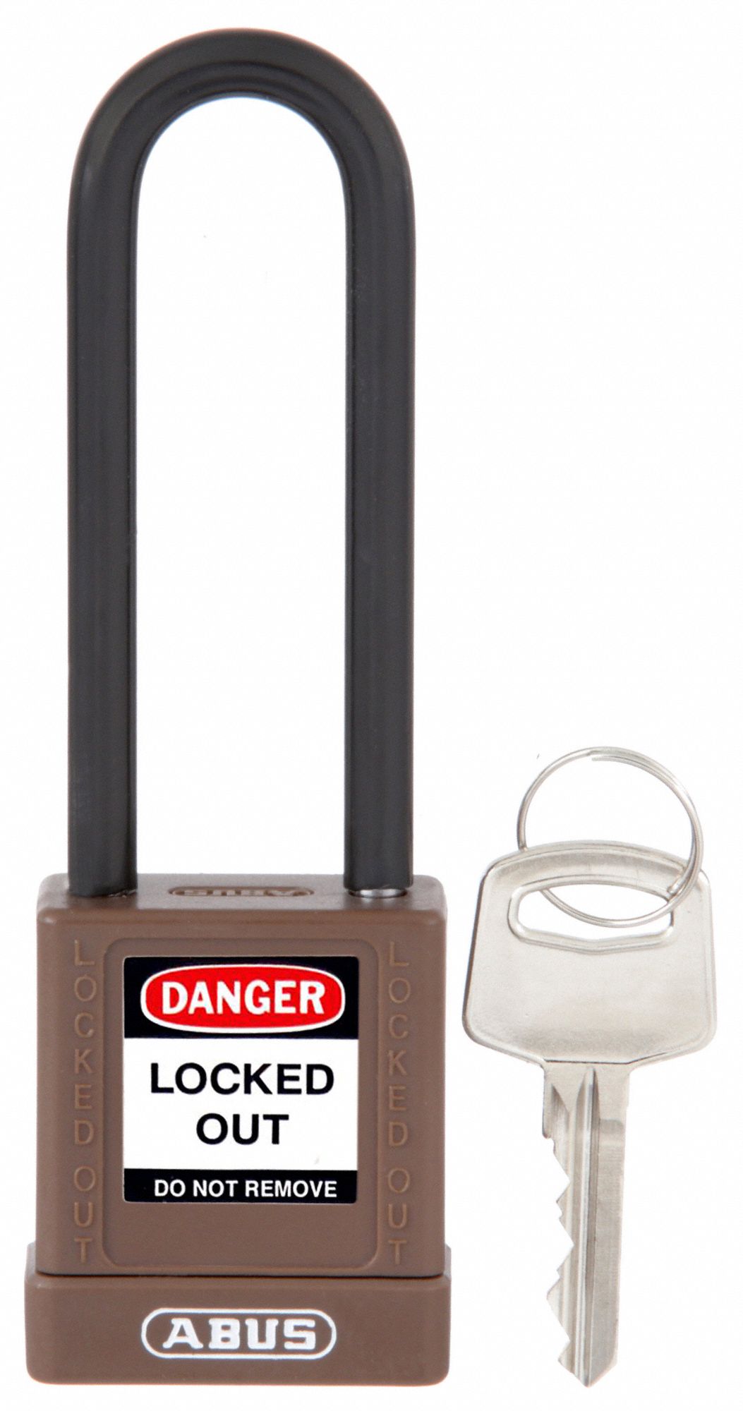 Keyed Padlock, 3/4" W x 3" H Shackle