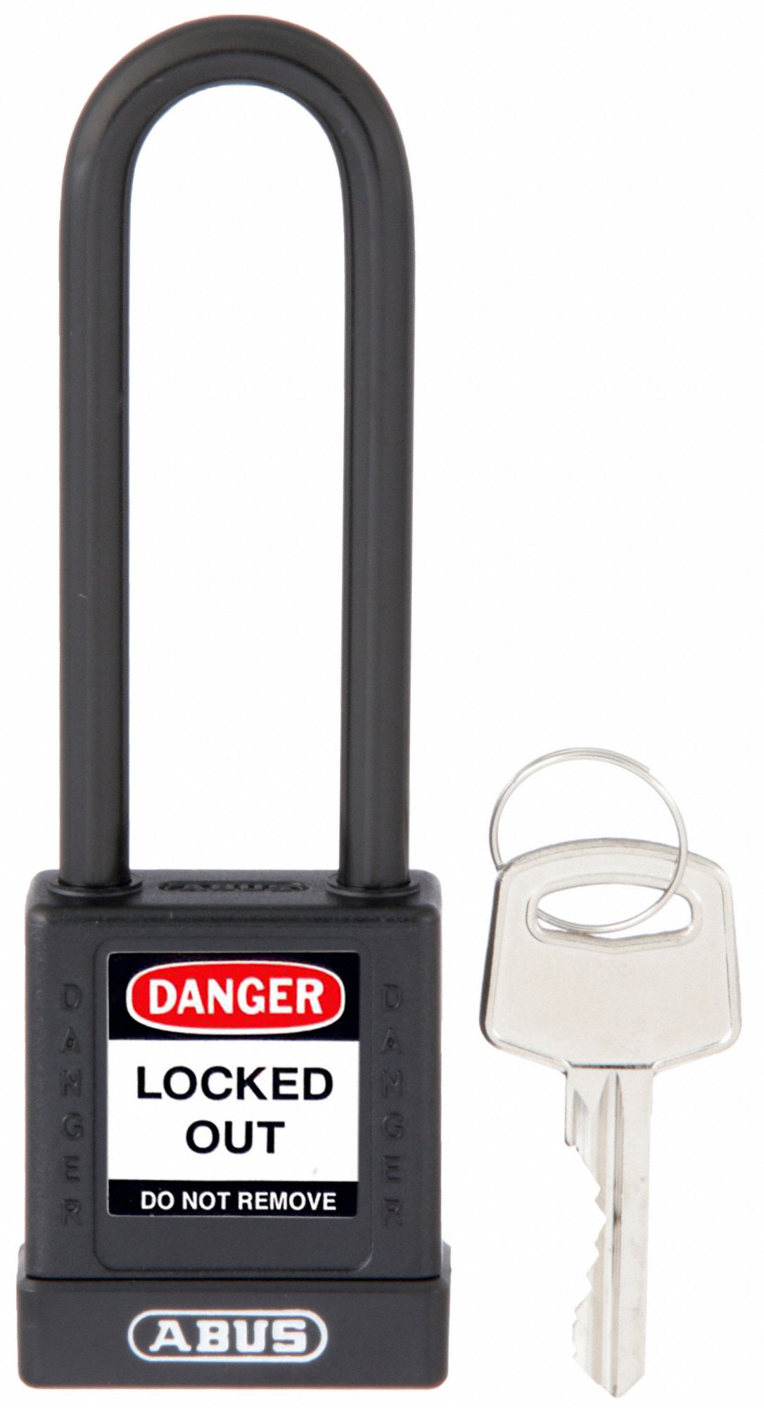 Keyed Padlock, 3/4" W x 3" H Shackle