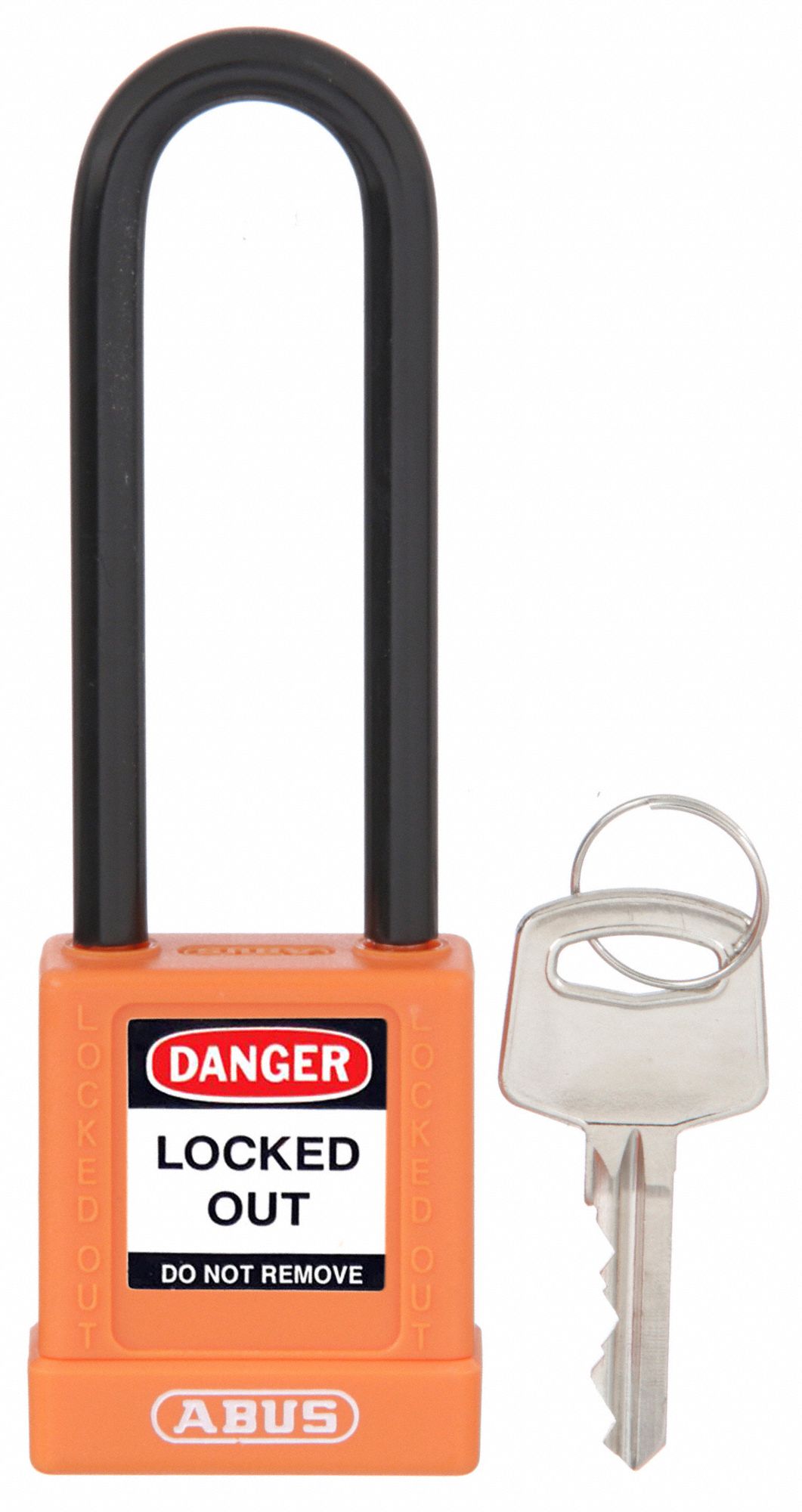 Keyed Padlock, 3/4" W x 3" H Shackle