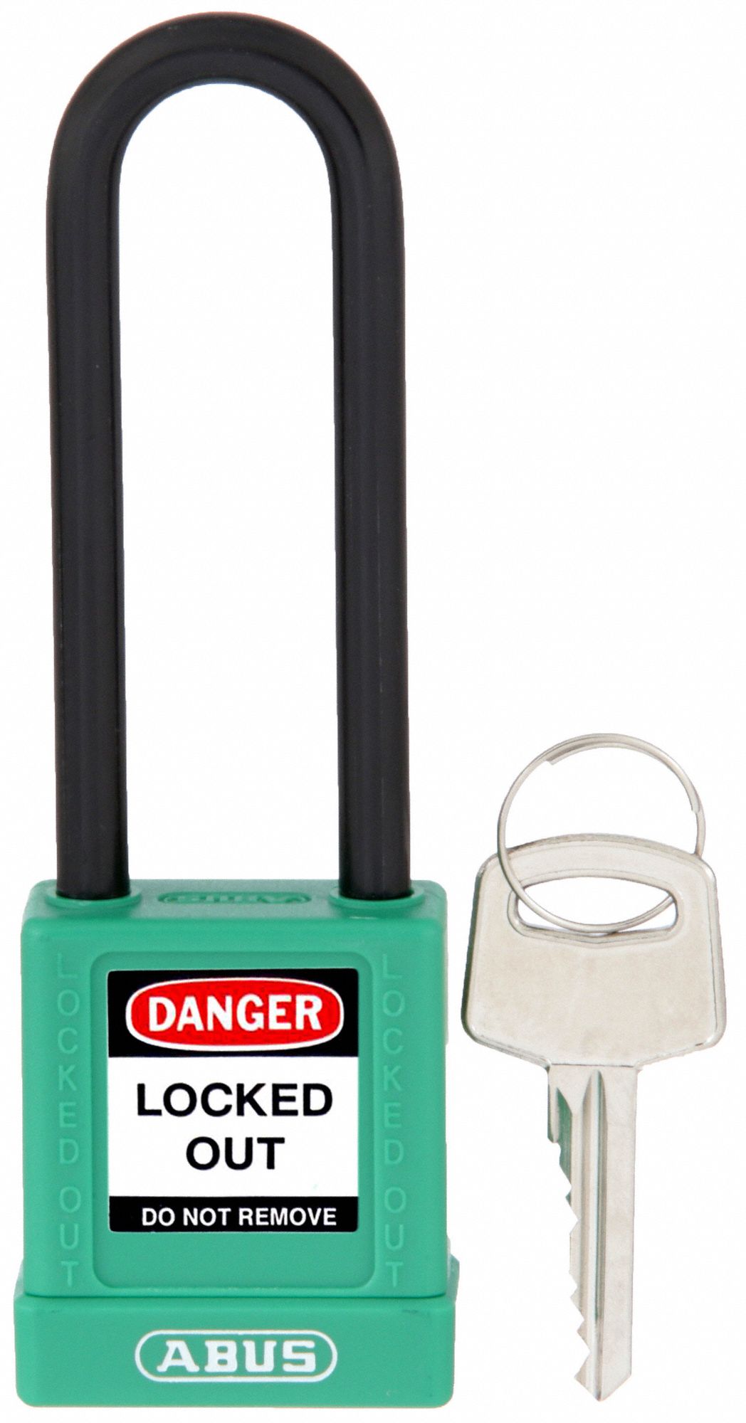 Keyed Padlock, 3/4" W x 3" H Shackle