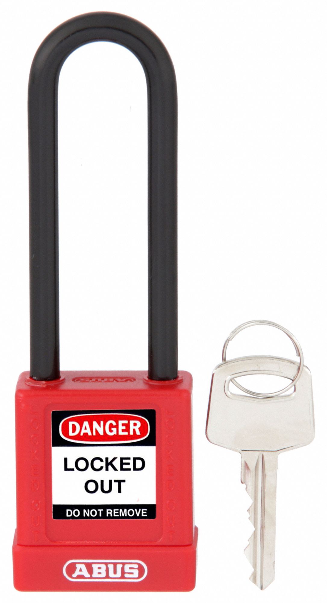 Keyed Padlock, 3/4" W x 3" H Shackle