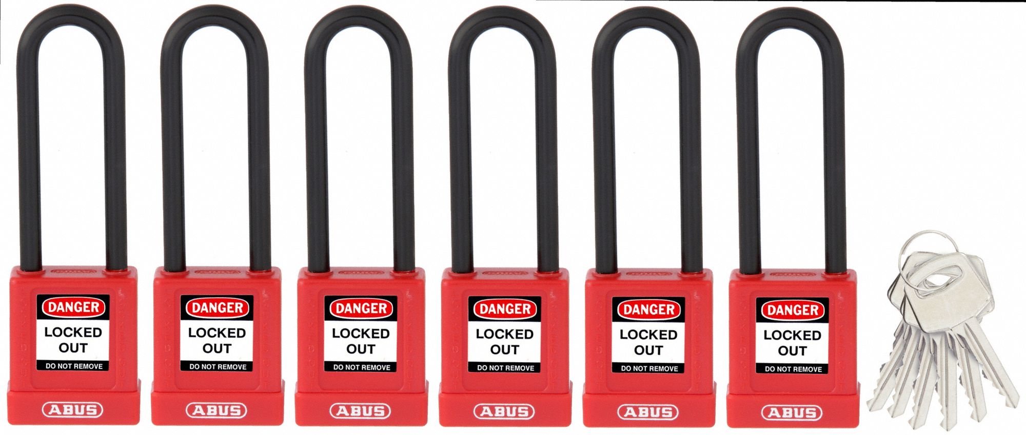 ABUS, Keyed Different, Brass, Keyed Padlock 459U5520166 Grainger