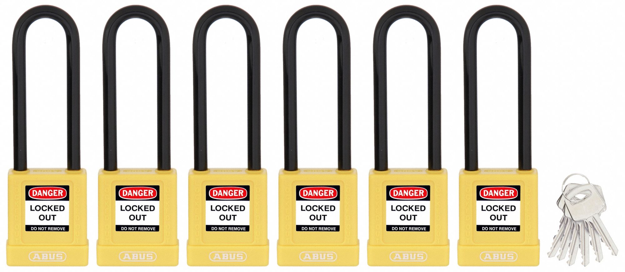 ABUS, Keyed Different, Brass, Keyed Padlock 459U5620167 Grainger