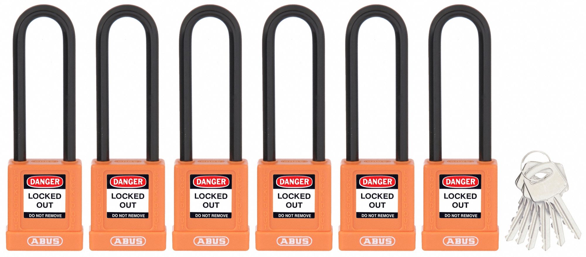 ABUS, Keyed Different, Brass, Keyed Padlock 459U6220174 Grainger