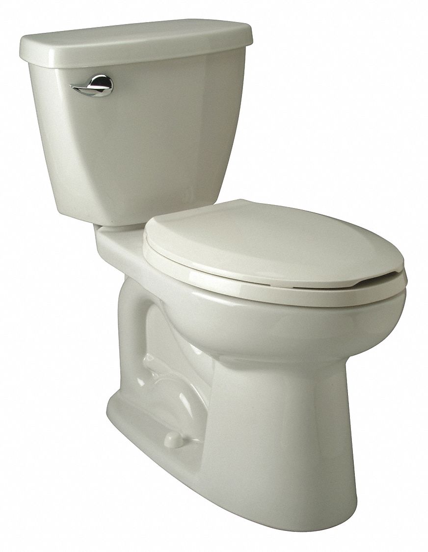 Tank Toilet: Zurn EcoVantage(R), 1.28 Gallons per Flush, Elongated Bowl,  Left Hand Trip Lever