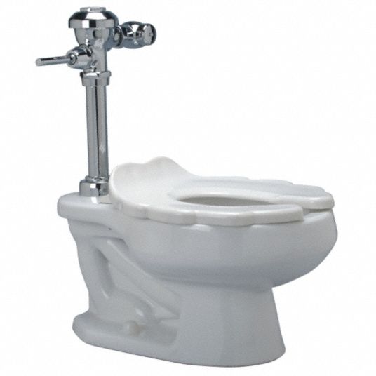 Zurn Flush Valve Toilet Zurn Oner 128 Gallons Per Flush Elongated Bowl 10 In Rough In 4401