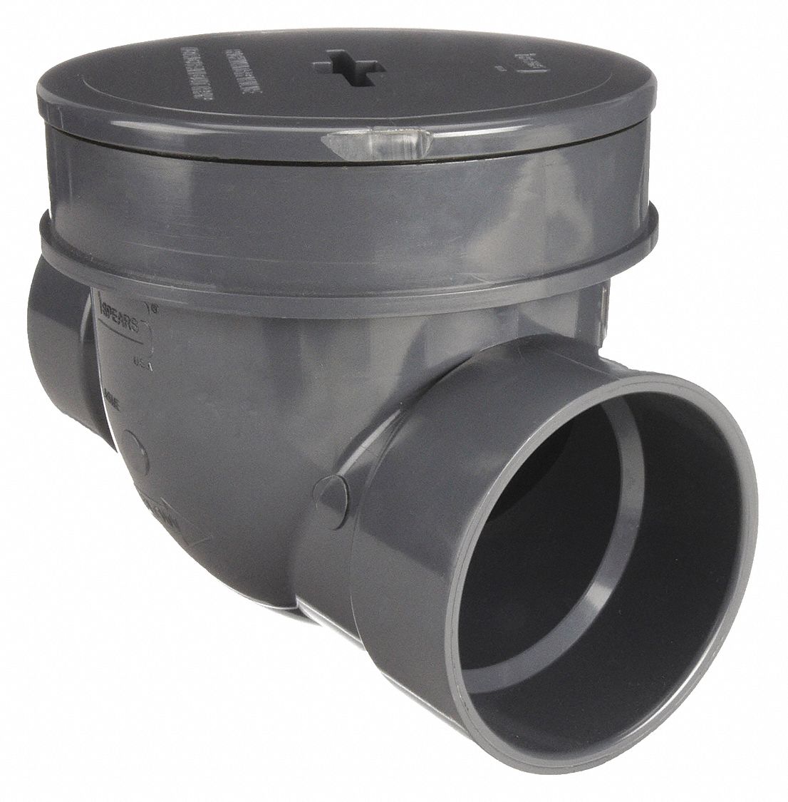 SPEARS, 4 in Pipe Size, Socket, Backwater Valve - 45A325|S475P - Grainger