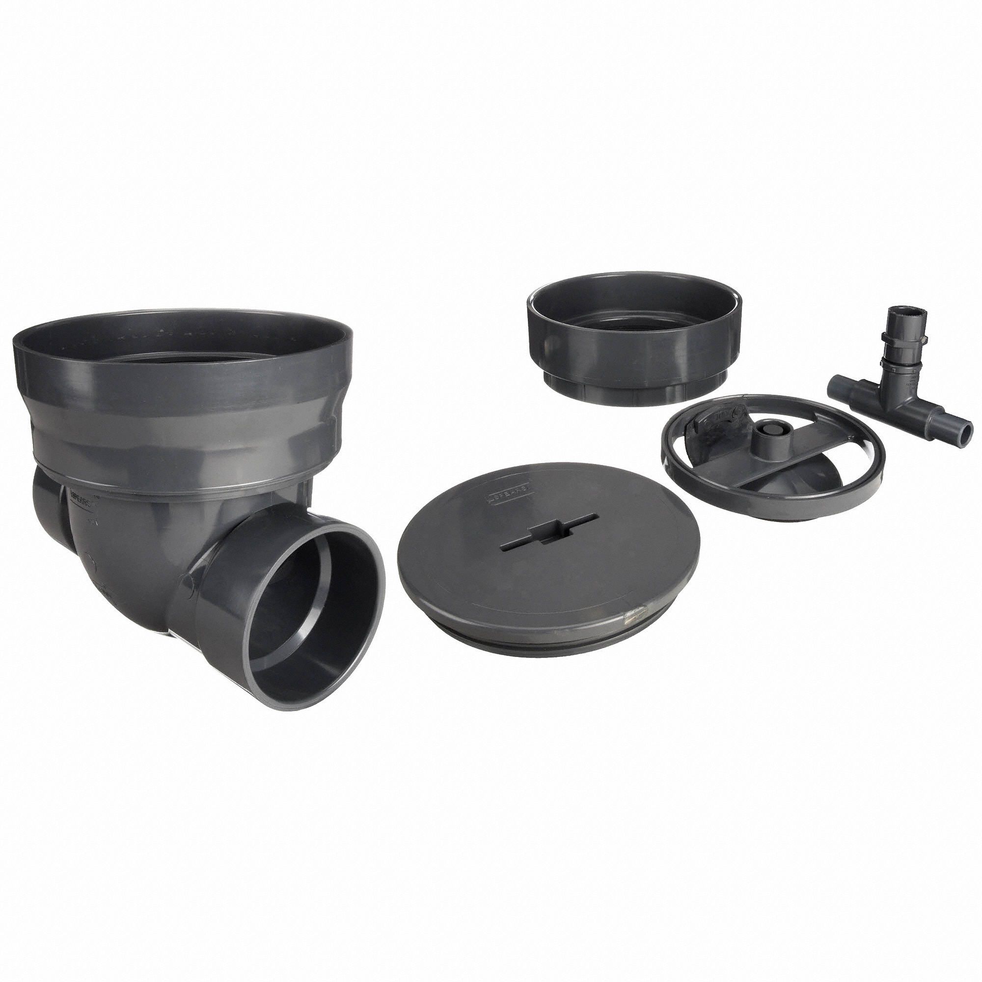 SPEARS 4 in PVC Backwater Valve, 43 psi, 120 °F 45A329S475PAK