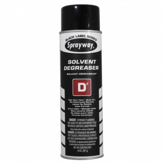 SPRAYWAY, Solvent Based, Aerosol Spray Can, Degreaser 45A996SW285 Grainger