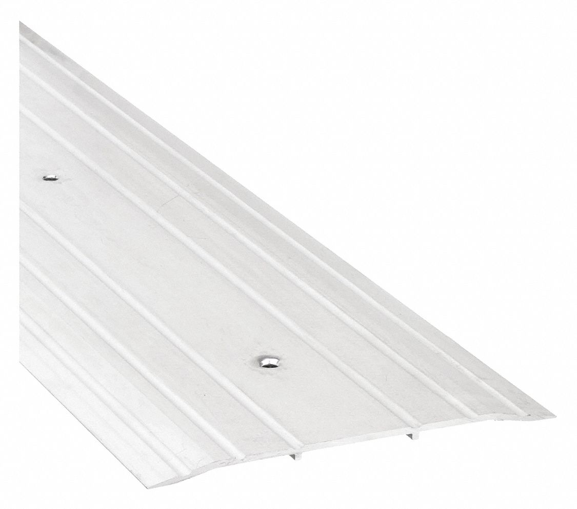 Door Threshold: Saddle, Aluminum, 3 ft Lg