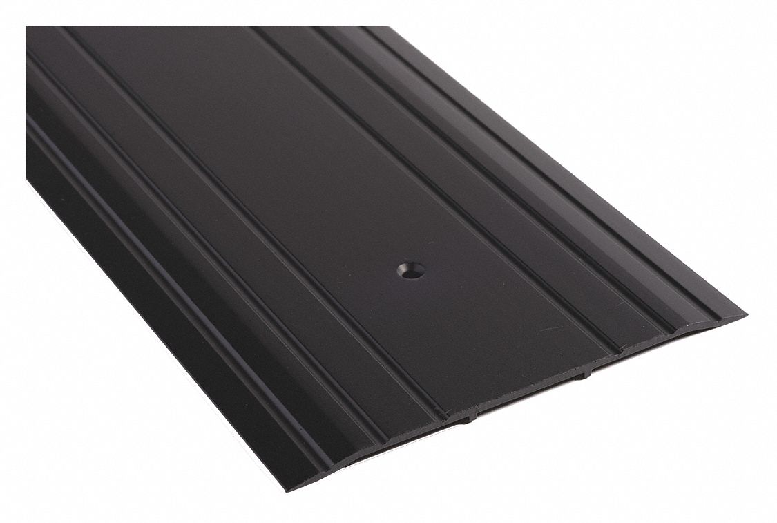 Door Threshold: Saddle, Aluminum, 3 ft Lg