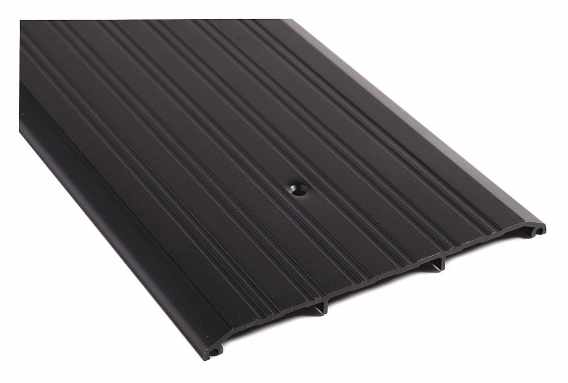 Door Threshold: Saddle, Aluminum, 3 ft Lg