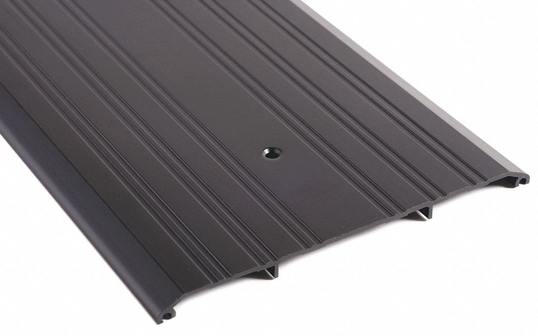 Door Threshold: Saddle, Aluminum, 3 ft Lg
