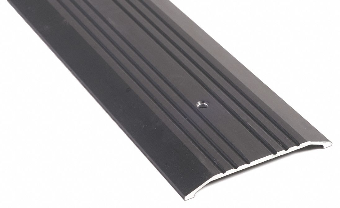 Door Threshold: Saddle, Aluminum, 3 ft Lg