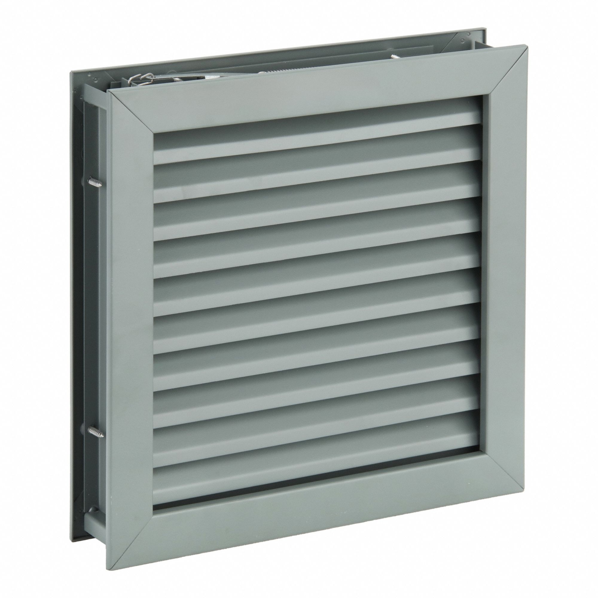 Fusible Louver: Steel, 12 in Opening Ht, 12 in Opening Wd, 10 in Louver Ht, 10 in Louver Wd