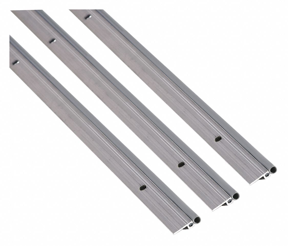 Door Weatherstripping: Bulb Insert, 7 ft Lg, 3 ft Wd, 13/16 in Ht
