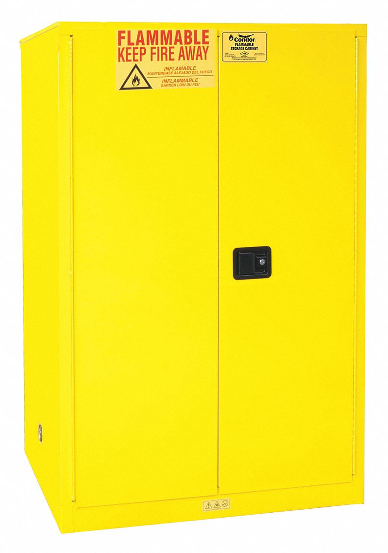Condor 90 Gal Flammable Cabinet Manual Safety Cabinet Door Type
