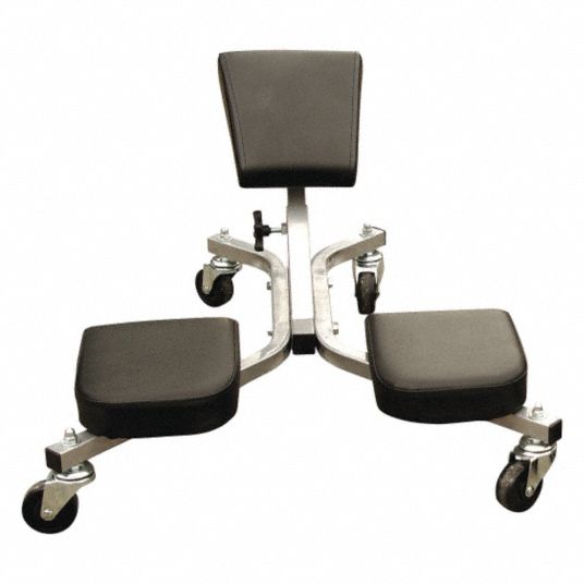 Heavy-Duty, Adjustable, Knee Saver Work Seat - 45AE93|78033 - Grainger