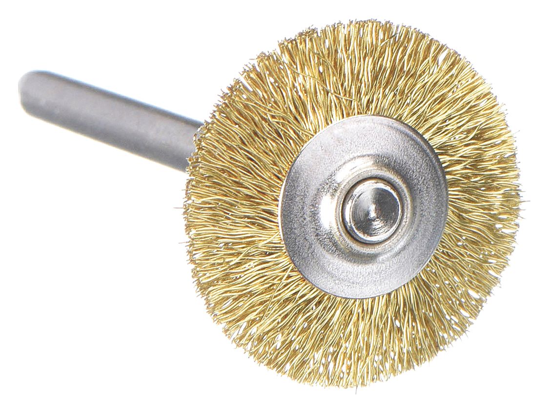 DREMEL, 3/4 in Brush Dia, Wheel, Rotary Tool Brush 45AF5453502