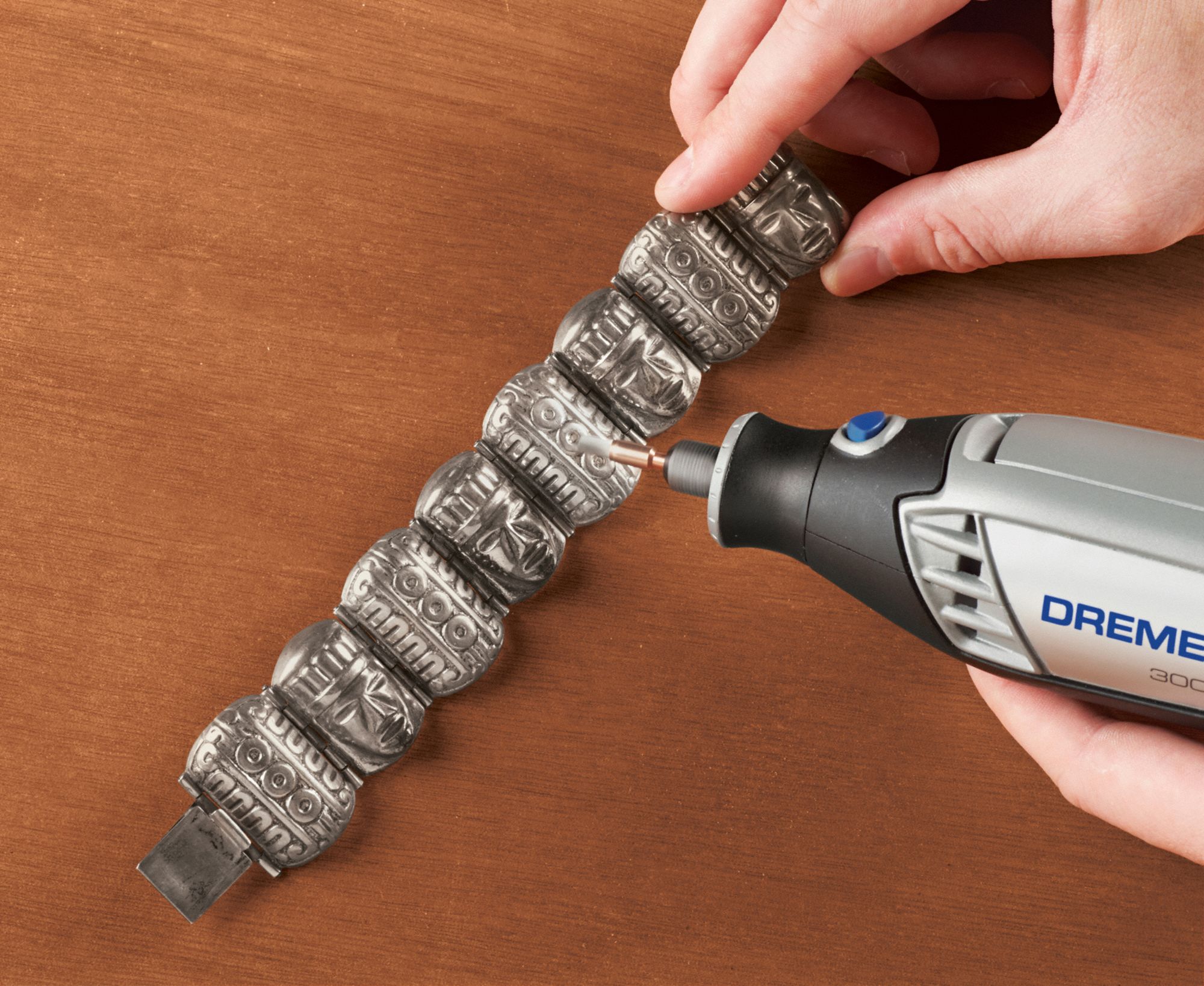 DREMEL Rotary Tool Brush, 1/8 in Brush Diameter, 1/8 in Shank Diameter