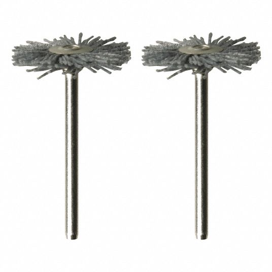 DREMEL, 1 in Brush Dia, Wheel, Rotary Tool Brush 45AF6353802 Grainger