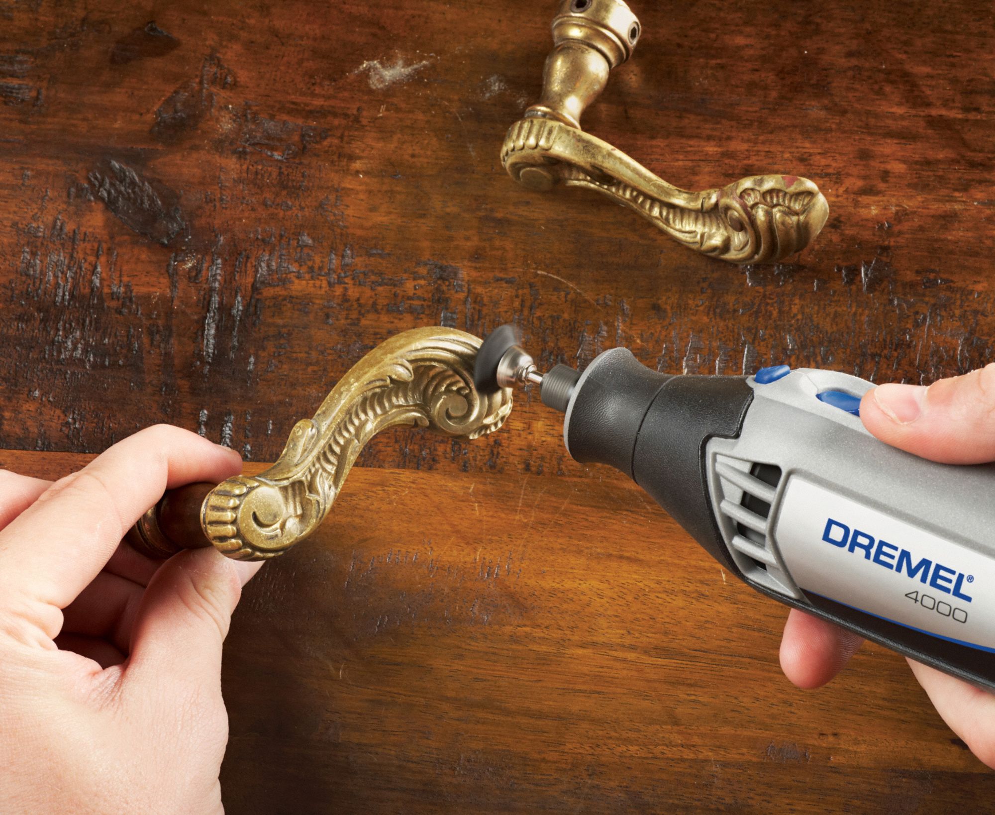 DREMEL Rotary Tool Brush, 1/2 in Brush Diameter, 1/8 in Shank Diameter