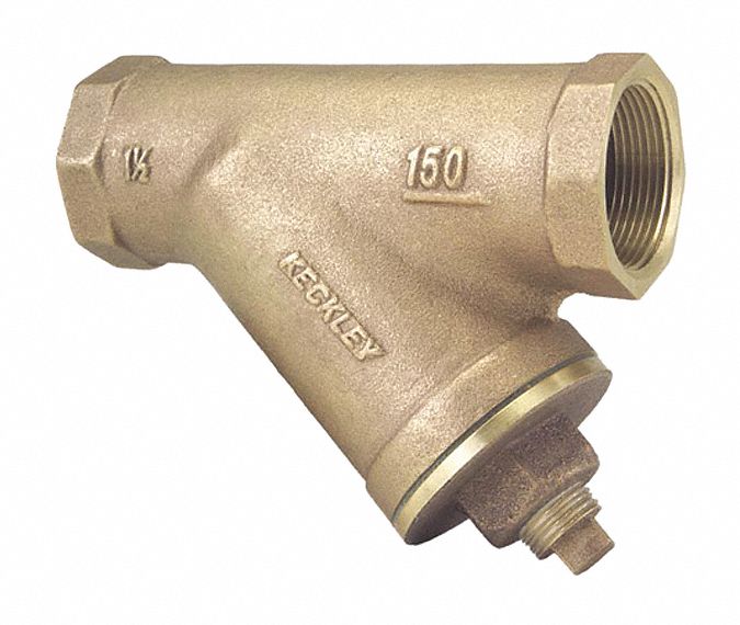KECKLEY, Bronze, 2 1/2 in, Y Strainer - 45AL99|21/21THY