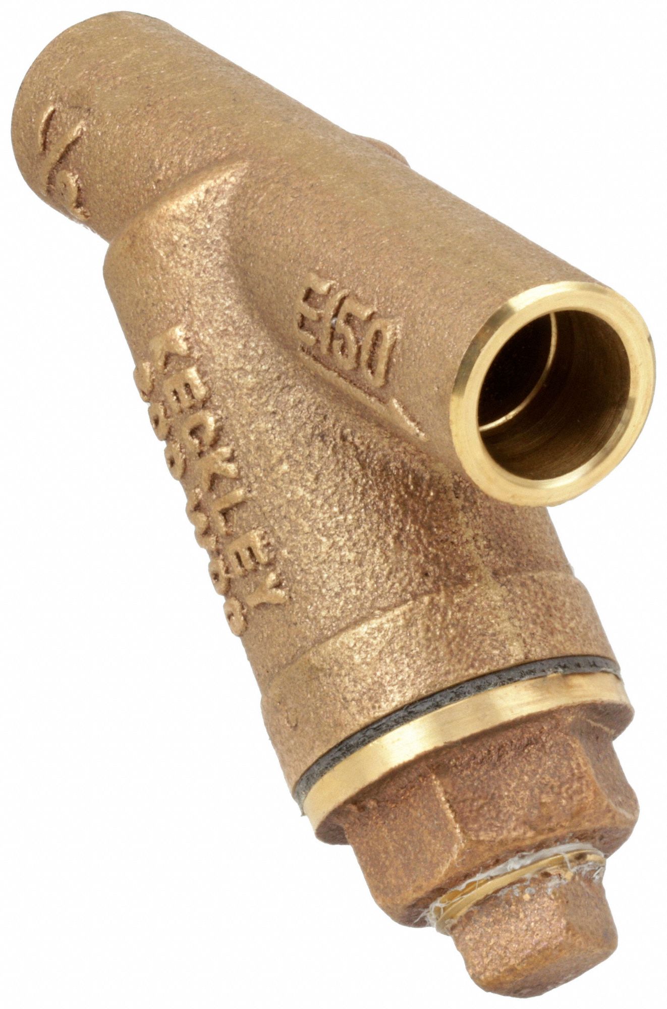 KECKLEY Y Strainer Bronze, 3/4 in, Sweat, Mesh, 20 mesh, 200 psi, 4 1/