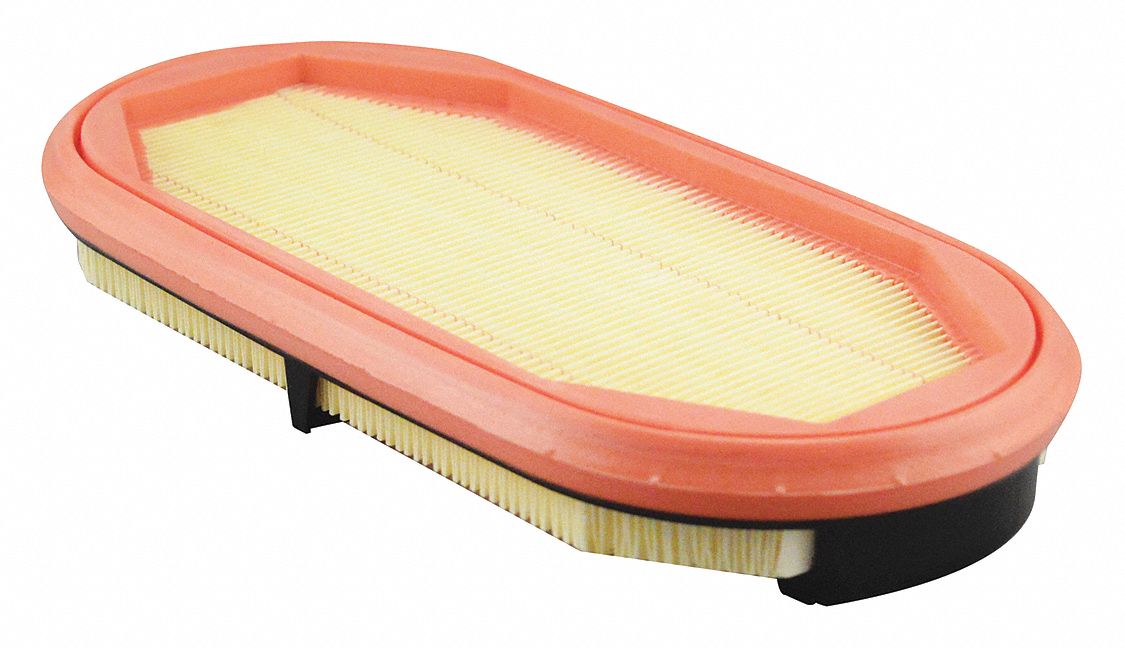 Automotive Air Filter: Round-Oval, Engine, Round, Axial Seal, 1 1/2 in Overall Ht