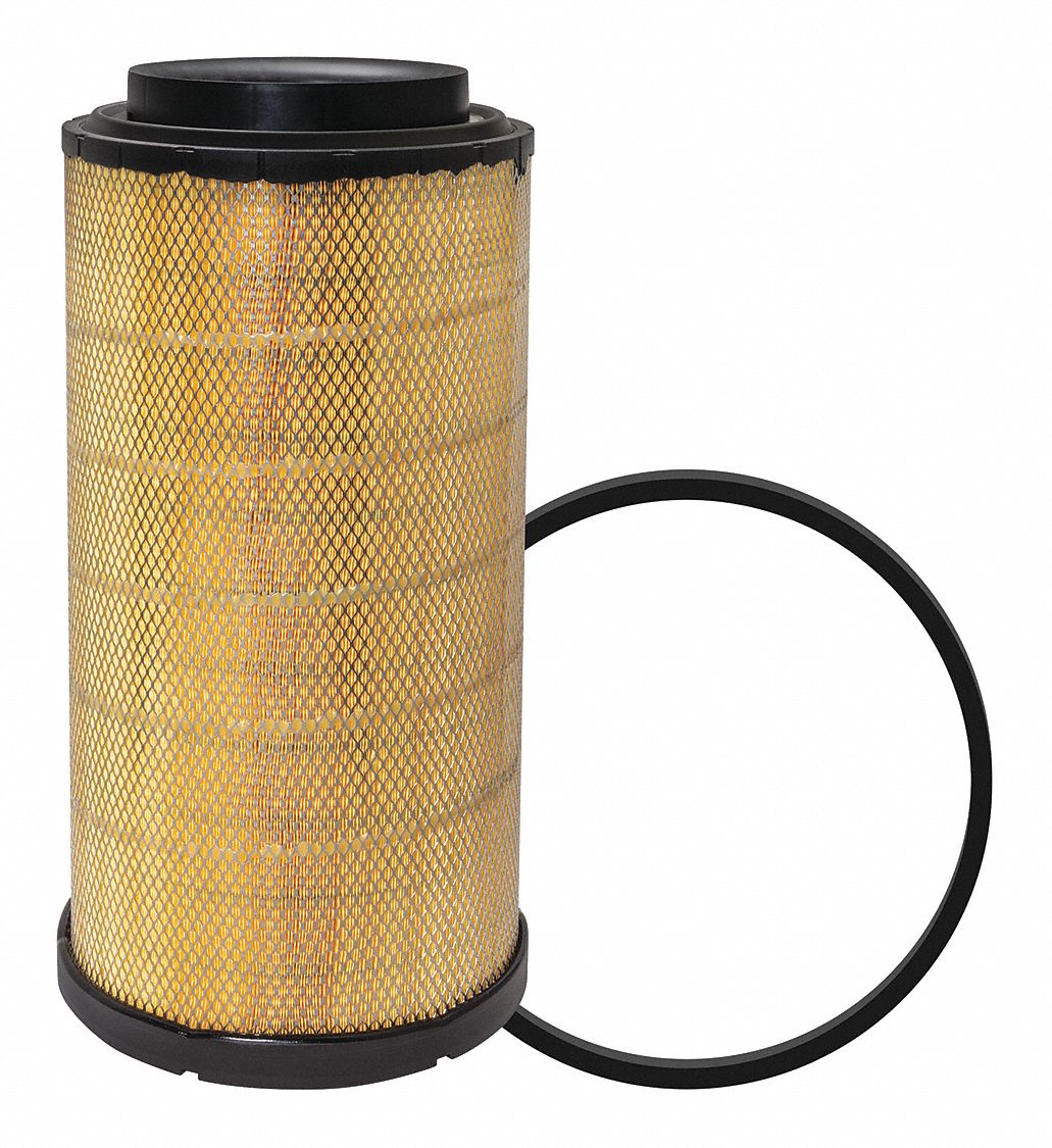 Automotive Air Filter: Round-Oval, Engine, Round, Radial Seal, 4 5/8 in Inside Dia