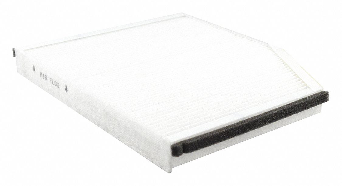 AUTOMOTIVE AIR FILTER ELEMENT, PANEL, CABIN AIR FILTER, RECTANGULAR, CELLULOSE/PAPER
