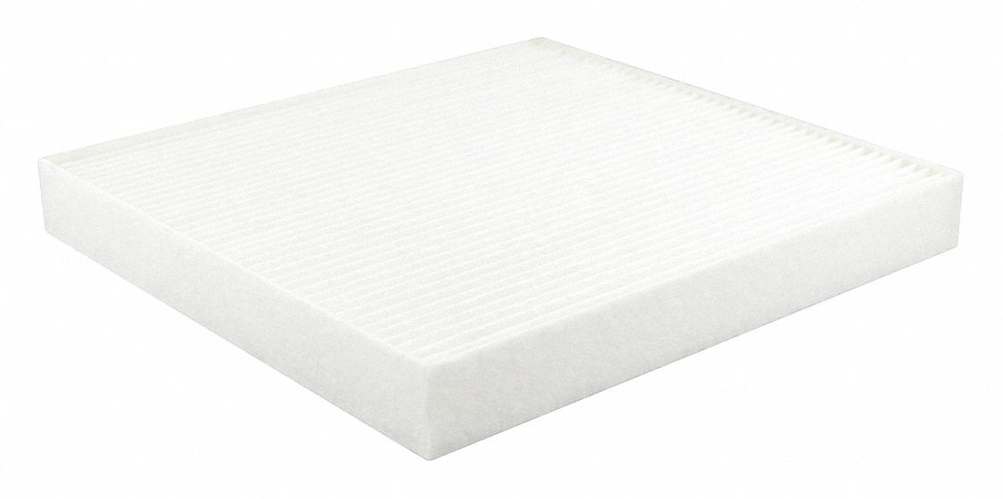 AUTOMOTIVE AIR FILTER, PANEL, CABIN AIR FILTER, RECTANGULAR, CELLULOSE/PAPER