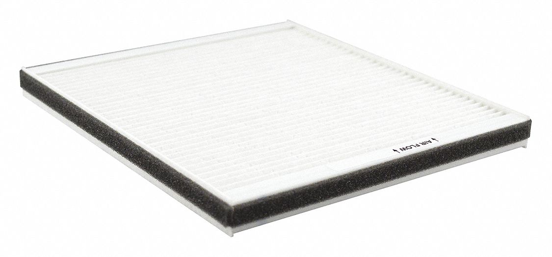 Automotive Air Filter: Panel, Cabin, Cabin Air Filter, Rectangular, Cellulose/Paper