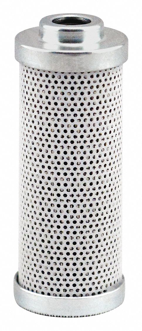 Fuel Filter: Hydraulic Fluid, Cartridge, 3/8 in Inside Dia, 1 1/4 in Outside Dia