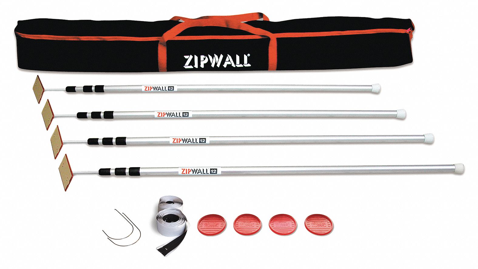 ZipWall® Heavy-Duty Zipper – 2 Pack - ZipWall Dust Barrier System