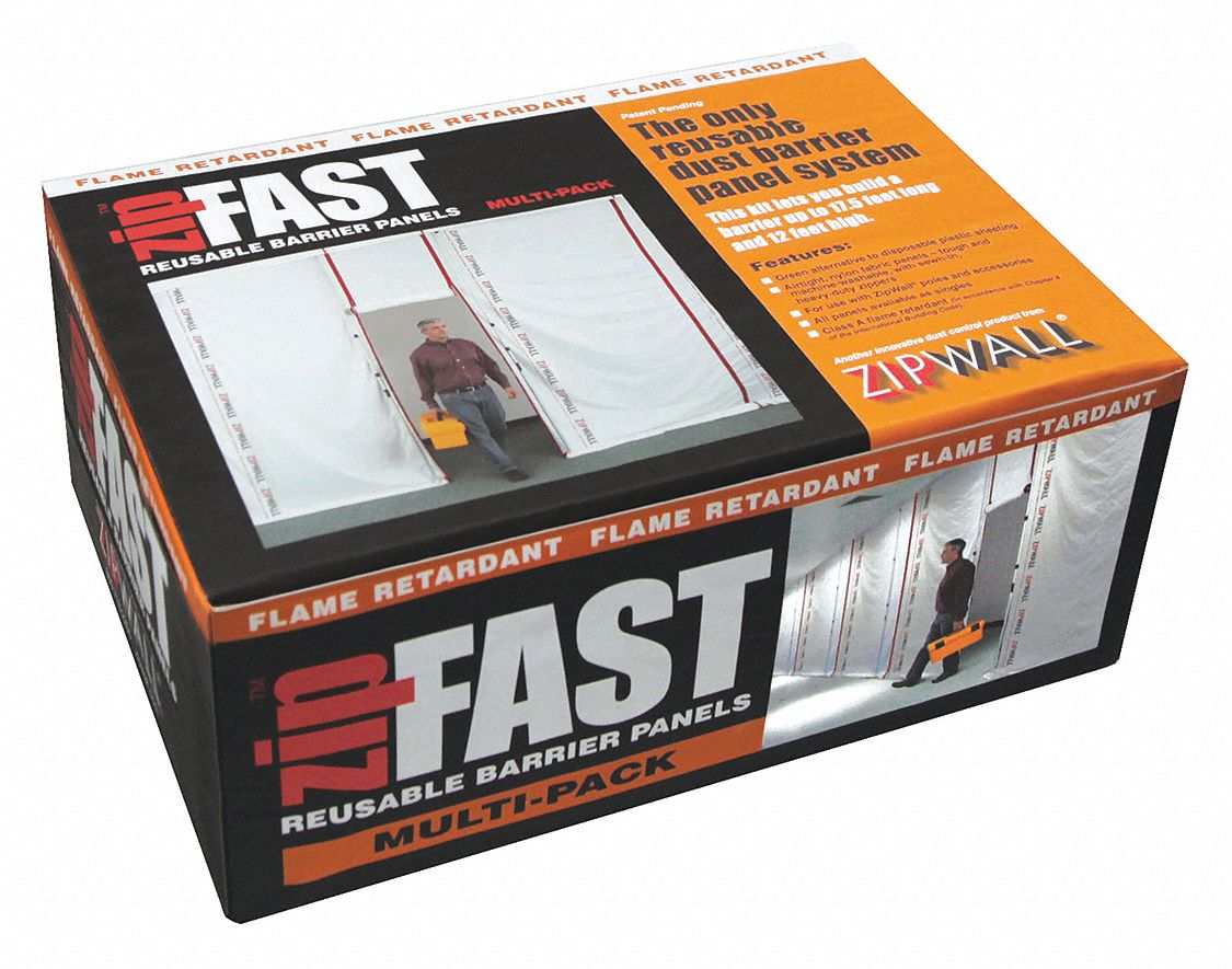 Flame Retardant Barrier Panel Kit - Grainger