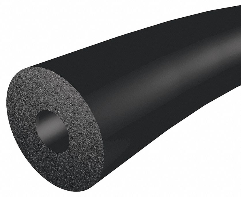 KFLEX USA 1 in Thick, Flexible Pipe Insulation, 6 ft Insulation Length