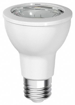 COMPACT LED BULB, PAR20, MEDIUM SCREW (E26), 7 W, 2700K, 500 LUMENS, 20 °