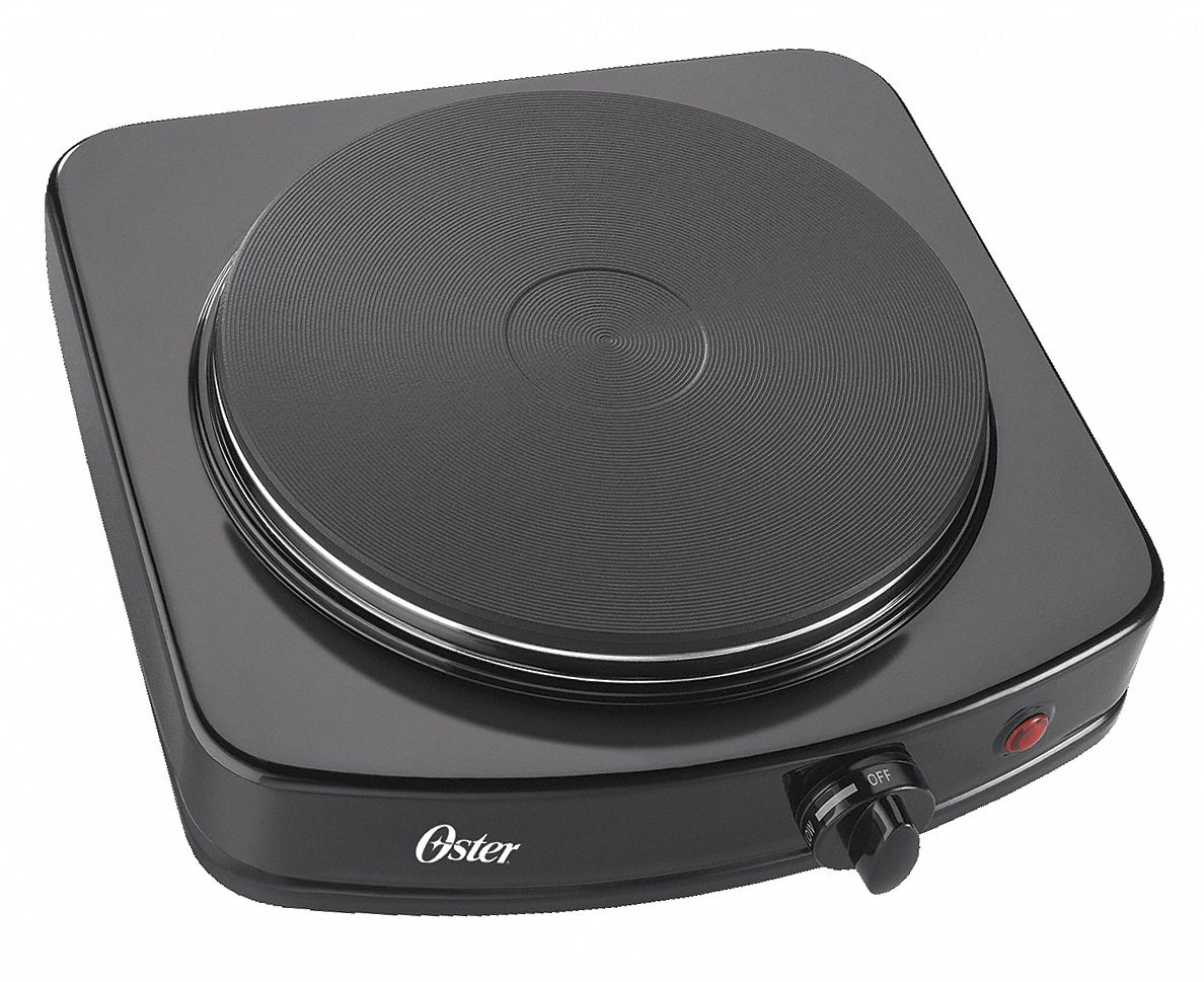 1 Elements, Solid, Hot Plate 45AU73CKSTSB100B015 Grainger