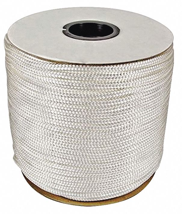 GENERAL PURPOSE UTILITY ROPE, DOUBLE BRAID, ½ IN DIA, 1,630 LB WORKING LOAD LIMIT