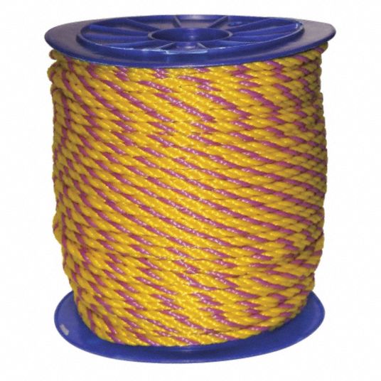 Twisted, 1/2 in Dia, General Purpose Utility Rope -  35MP04