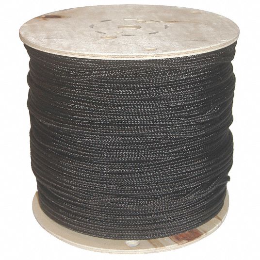 Hollow Braid, 3/8 in Dia, General Purpose Utility Rope - 45AV16|610120 ...